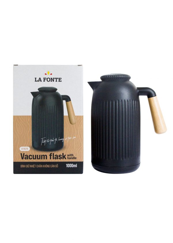 Bình giữ nhiệt cán gỗ 1000ML 011679 - Hình ảnh 4