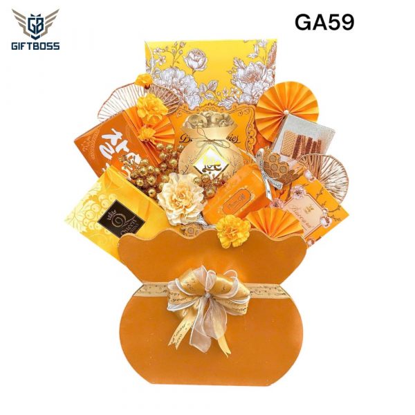 Giỏ Quà Tết Đẹp Sang Trọng 2025 GA59 – Gift Boss