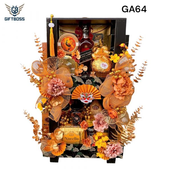 Giỏ Quà Tết Đẹp Sang Trọng 2025 GA64 – Gift Boss