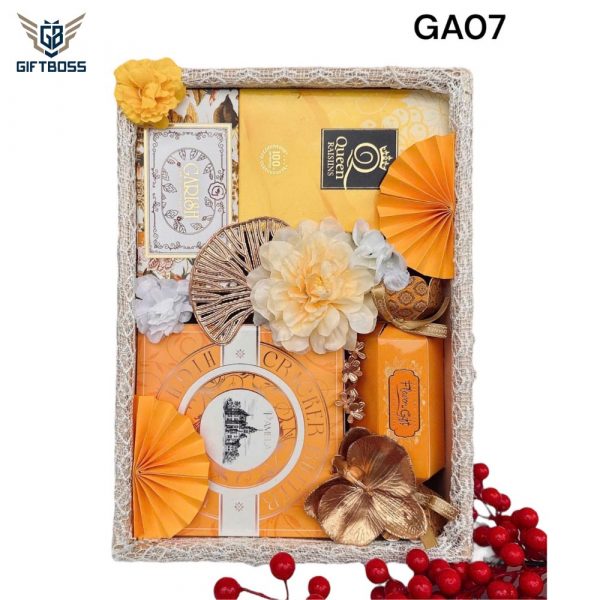 Giỏ Quà Tết Đẹp Sang Trọng 2025 GA07 – Gift Boss