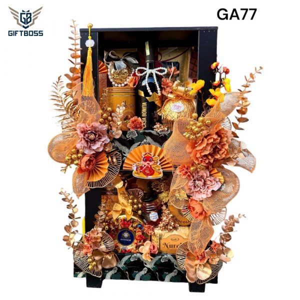 Giỏ Quà Tết Đẹp Sang Trọng 2025 GA77 – Gift Boss
