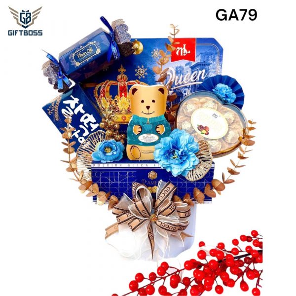 Giỏ Quà Tết Đẹp Sang Trọng 2025 GA79 – Gift Boss