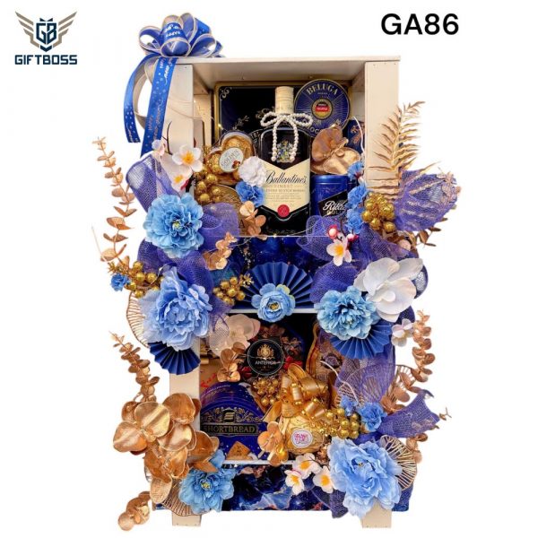 Giỏ Quà Tết Đẹp Sang Trọng 2025 GA86 – Gift Boss