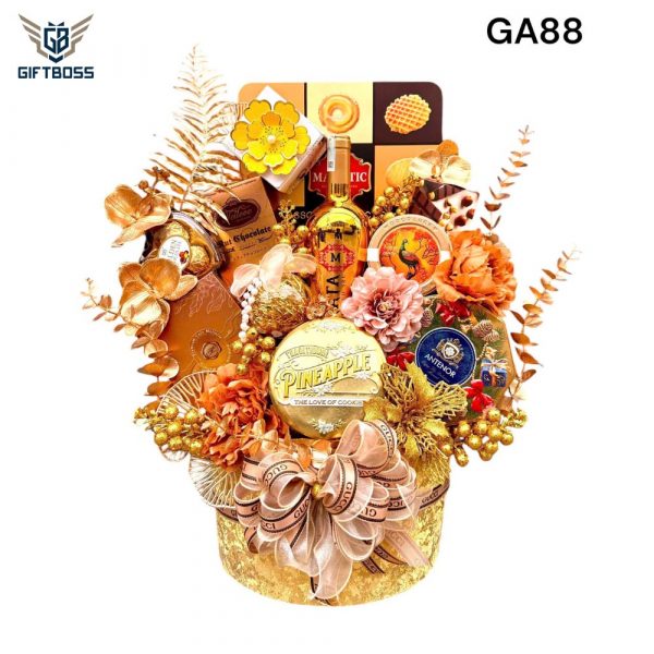 Giỏ Quà Tết Đẹp Sang Trọng 2025 GA88 – Gift Boss