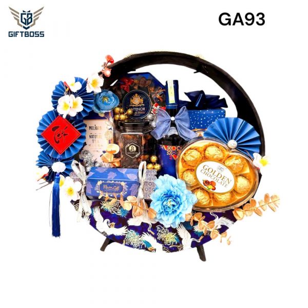 Giỏ Quà Tết Đẹp Sang Trọng 2025 GA93 – Gift Boss