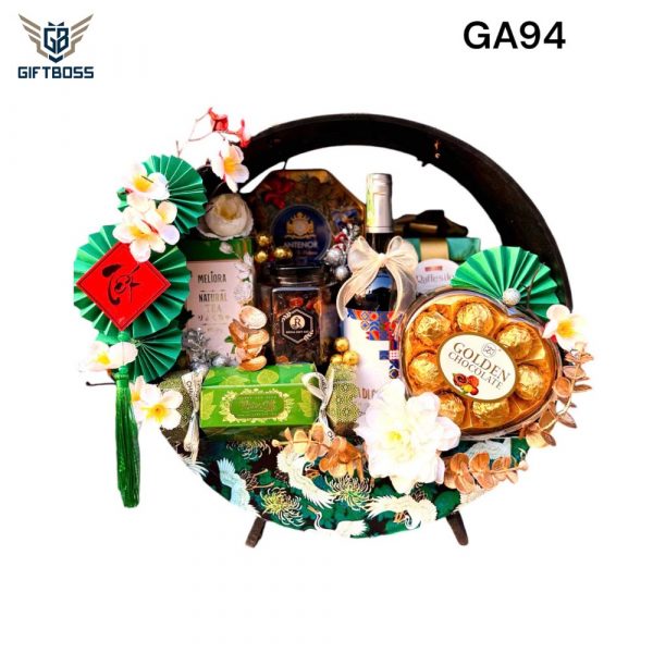 Giỏ Quà Tết Đẹp Sang Trọng 2025 GA94 – Gift Boss