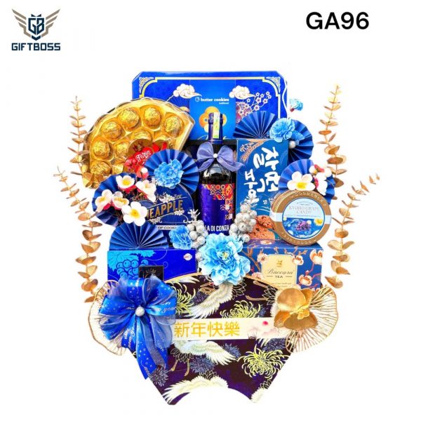Giỏ Quà Tết Đẹp Sang Trọng 2025 GA96 – Gift Boss