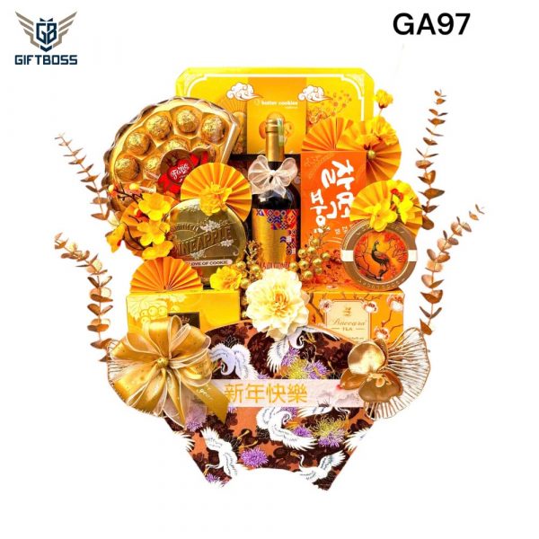 Giỏ Quà Tết Đẹp Sang Trọng 2025 GA97 – Gift Boss
