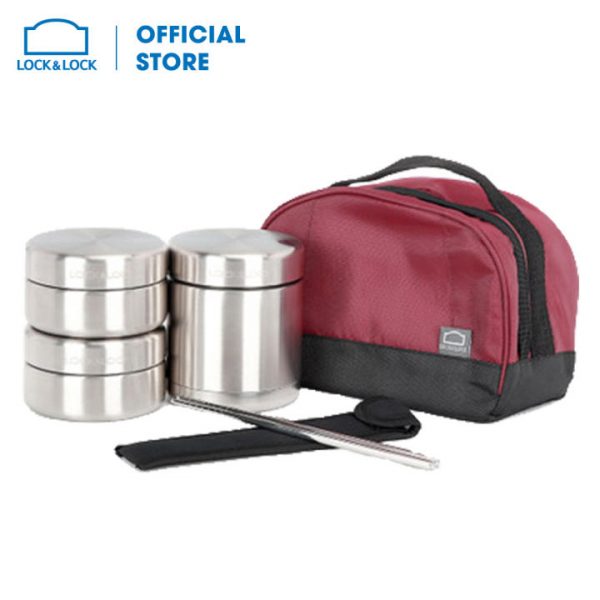 Hộp thực phẩm giữ nhiệt inox 008