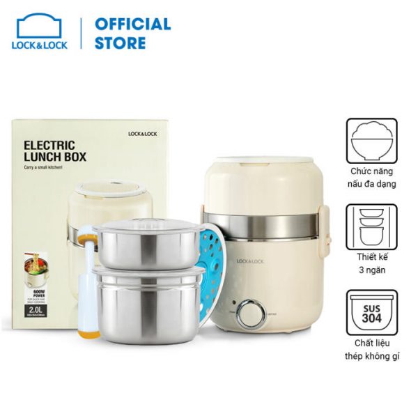 Hộp thực phẩm điện giữ nhiệt 011