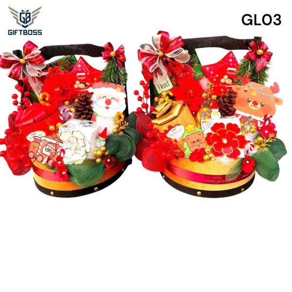 Giỏ Quà Tết Đẹp Sang Trọng 2025 GL03 – Gift Boss
