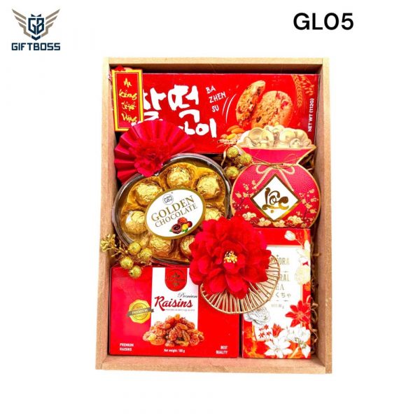 Giỏ Quà Tết Đẹp Sang Trọng 2025 GL05 – Gift Boss