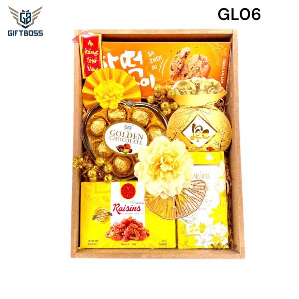 Giỏ Quà Tết Đẹp Sang Trọng 2025 GL06 – Gift Boss