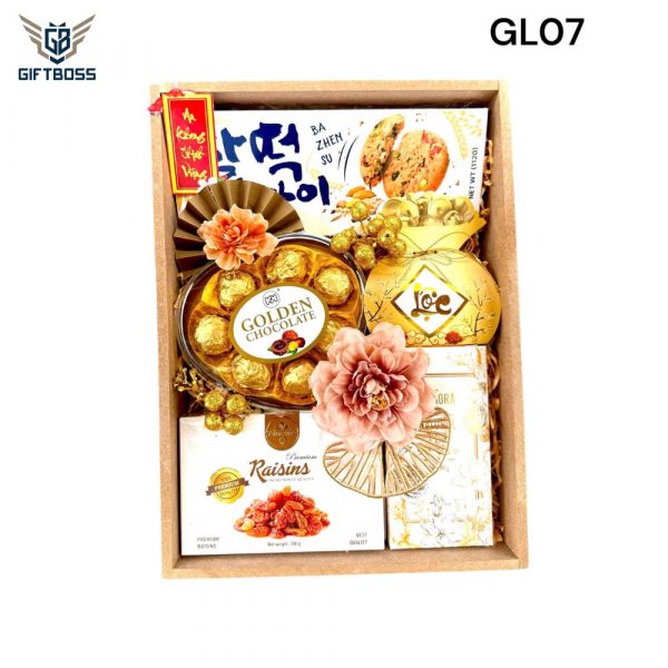 Giỏ Quà Tết Đẹp Sang Trọng 2025 GL07 – Gift Boss