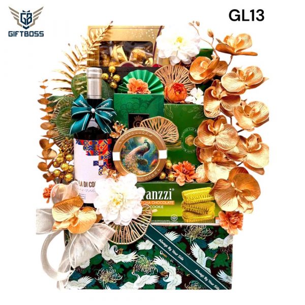 Giỏ Quà Tết Đẹp Sang Trọng 2025 GL13 – Gift Boss