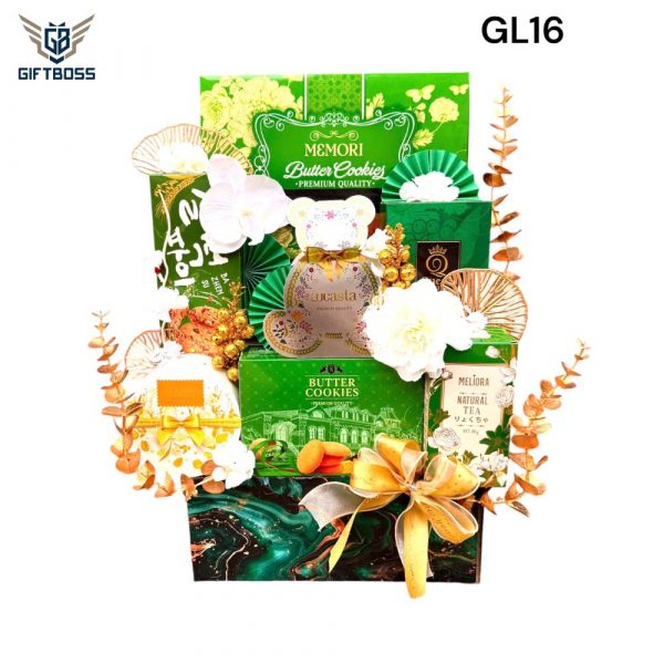Giỏ Quà Tết Đẹp Sang Trọng 2025 GL16 – Gift Boss