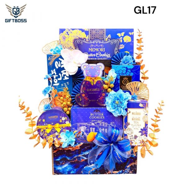 Giỏ Quà Tết Đẹp Sang Trọng 2025 GL17 – Gift Boss