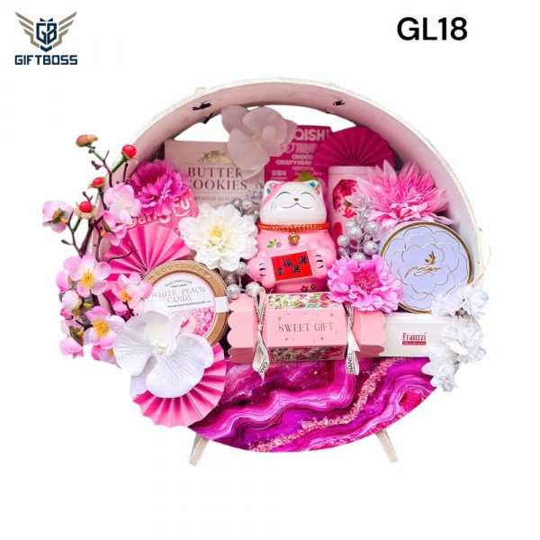 Giỏ Quà Tết Đẹp Sang Trọng 2025 GL18 – Gift Boss