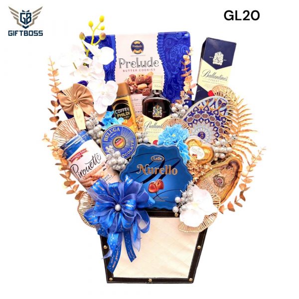 Giỏ Quà Tết Đẹp Sang Trọng 2025 GL20 – Gift Boss