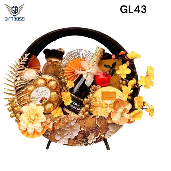 Giỏ Quà Tết Đẹp Sang Trọng 2025 GL43 – Gift Boss
