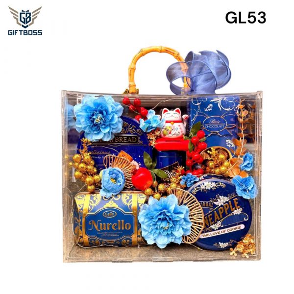 Giỏ Quà Tết Đẹp Sang Trọng 2025 GL53 – Gift Boss