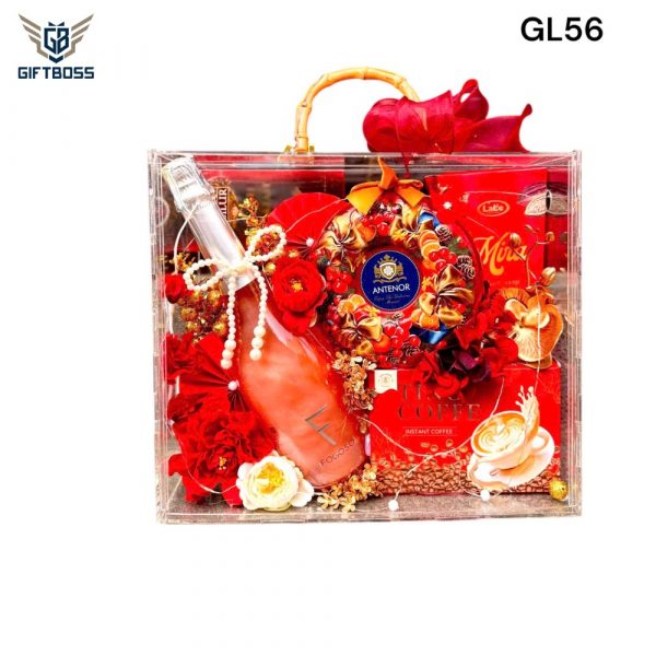 Giỏ Quà Tết Đẹp Sang Trọng 2025 GL56 – Gift Boss