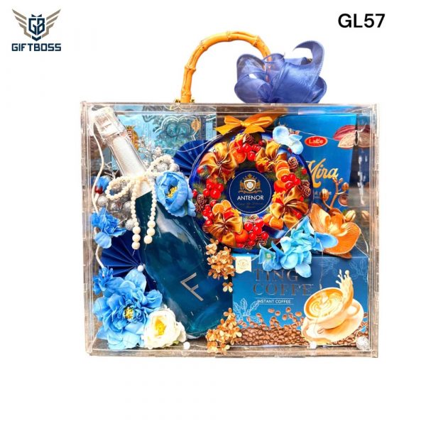 Giỏ Quà Tết Đẹp Sang Trọng 2025 GL57 – Gift Boss