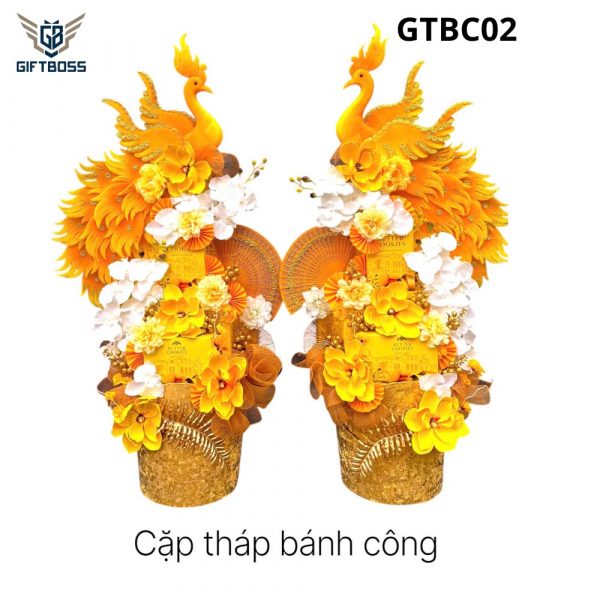Giỏ Quà Tết Đẹp Sang Trọng 2025 GTBC02 – Gift Boss
