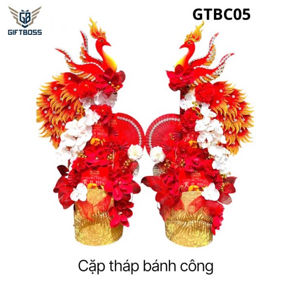 Giỏ Quà Tết Đẹp Sang Trọng 2025 GTBC05 – Gift Boss
