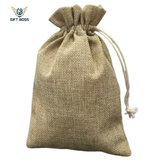 Túi dây rút vải đay - Hình ảnh 5