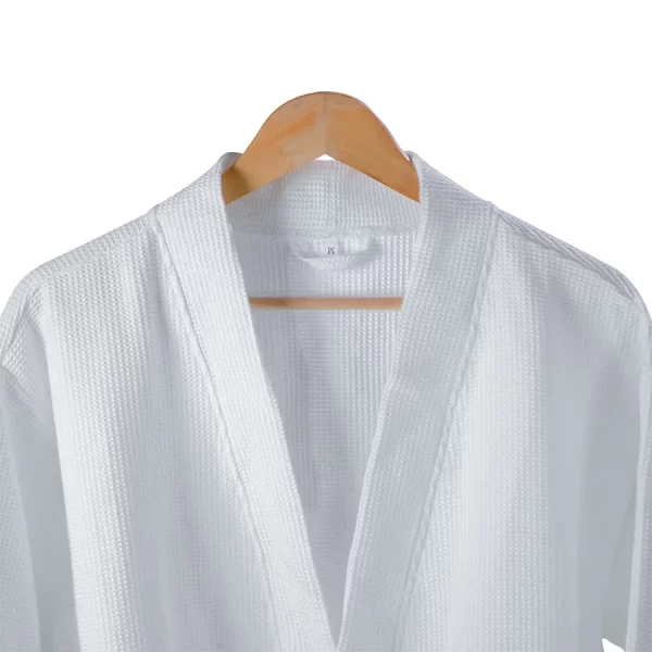 Áo Choàng Tắm Khách Sạn Dệt Kiểu Tổ Ong Cao Cấp - Hình ảnh 2