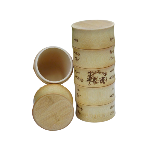 Hộp Tre Đựng Trà