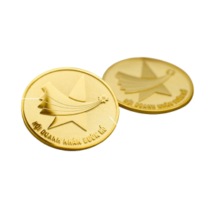 Huy Hiệu Logo Đúc Xi Mạ Vàng