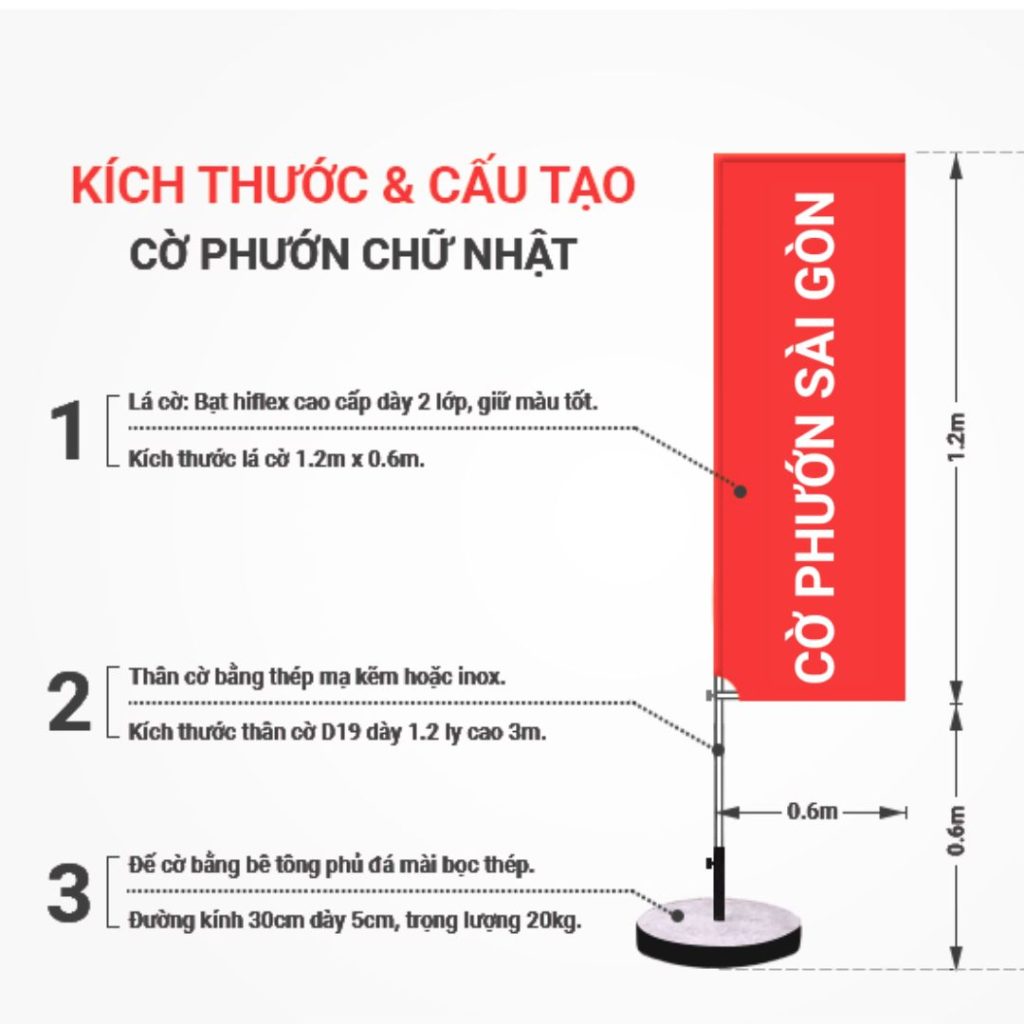 CỜ PHƯỚN CHỮ NHẬT